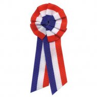 Cocarde Tissu Bleu Blanc Rouge