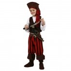 D�guisement de Pirate ray�s
