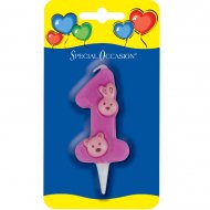 Bougie 1 an Baby Fille