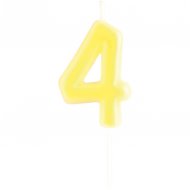 Bougie Chiffre 4 Phosphorescent