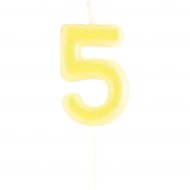 Bougie Chiffre 5 Phosphorescent