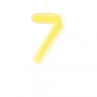 Bougie Chiffre 7 Phosphorescent