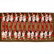 Guirlande Anges de No�l pour Calendrier de l'Avent DIY - Bois