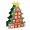 Calendrier de l'Avent Sapin Vert 2 c�t�s (30 cm) - Bois images:#0