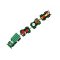 D�co de Table Petit Train Vert (20 x 5 cm) - Bois images:#1