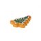 6 Mini Biscuits Sapins Autocollants (3,5 cm) - R�sine images:#1