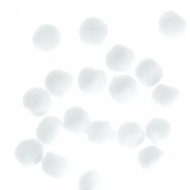 38 Mini Boules de neige (3 cm)