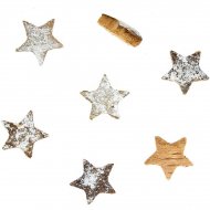 7 Petites �toiles Argent Bross� (3 cm) - Coco naturelle