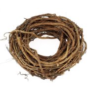 Couronne de No�l Nature (30 cm) - Sarments Bois