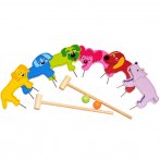 Jeu de Croquet Chiens en bois