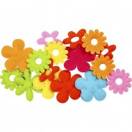 Set Fleurs de Feutrine Multicolores