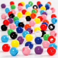 Perles Pony Multicolores (6 mm)