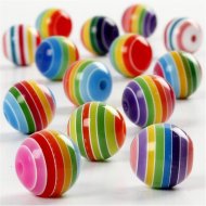 Perles Rainbow Mix (10 mm)