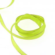 Ruban Uni Vert Anis Liser� Or (1,5 cm - 2 m)