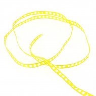 Ruban Pois Perfor�s (0,7 cm - 2 m) - Jaune Pop