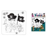 Puzzle � colorier Pirate