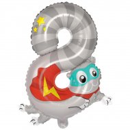 Ballon Animal Chiffre 8 (58 cm)