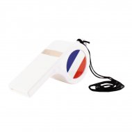 Faux Sifflet Supporter G�ant - Blanc