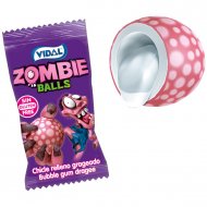 1 Bubble-gum Zombie Balls