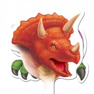 12 Pics d�coratifs pour cupcakes Dino Relief