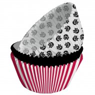 75 Caissettes � Cupcakes Pirate Rebel