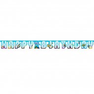 Guirlande lettres Ocean Party Happy Birthday