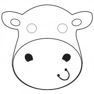 12 Masques � colorier Safari Aventure