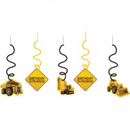 5 Guirlandes Spirales  Attention Chantier !