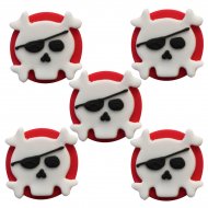 5 D�cors en sucre Pirate Rebel