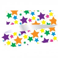 Contour de g�teau Etoile Multicolore