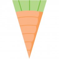 20 Pochettes � cadeaux Carotte