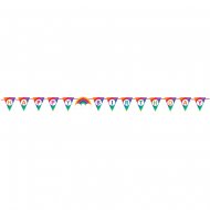 Guirlande Fanions Happy Birthday Rainbow Fun