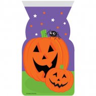 12 Pochettes Cello Citrouilles Zipp�es