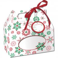 4 Boites � Cupcakes F��rie de No�l