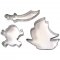 Set 3 grands Emporte-pi�ces Pirate images:#1