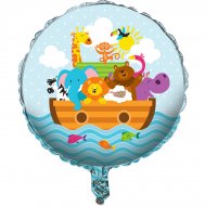 Ballon H�lium Les animaux de No�