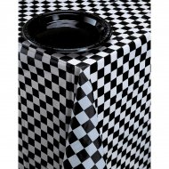 Nappe Damier Noir et Blanc Racing