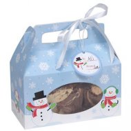 4 Bo�tes � Cookies Bonhomme de Neige