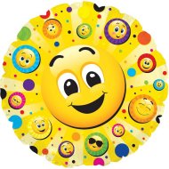 Ballon H�lium Emoji Smiley - Animation vid�o
