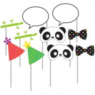 10 Photo Booth Joyeux Panda