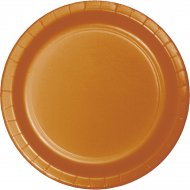 24 Petites Assiettes Orange Camel