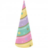 8 Cornes Licorne Rainbow Pastel
