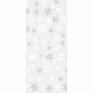 20 Pochettes Cello Flocons de Neiges