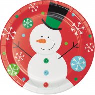 8 Assiettes No�l Fun