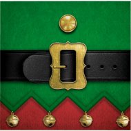 16 Petites Serviettes Ceinture de Lutin