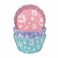 75 Caissettes � Cupcakes Sir�ne iridescente