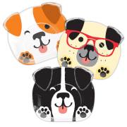 8 Assiettes D�coup�es Dog Party