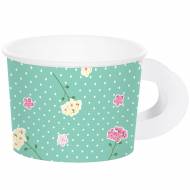 8 Tasses F�e Florale