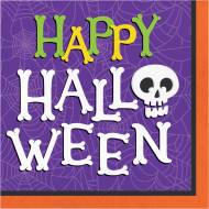 16 Serviettes - Happy Squelette