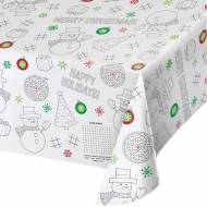 Nappe Ludique � Colorier D�cors No�l